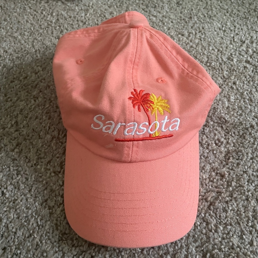 Coral hat from Sarasota